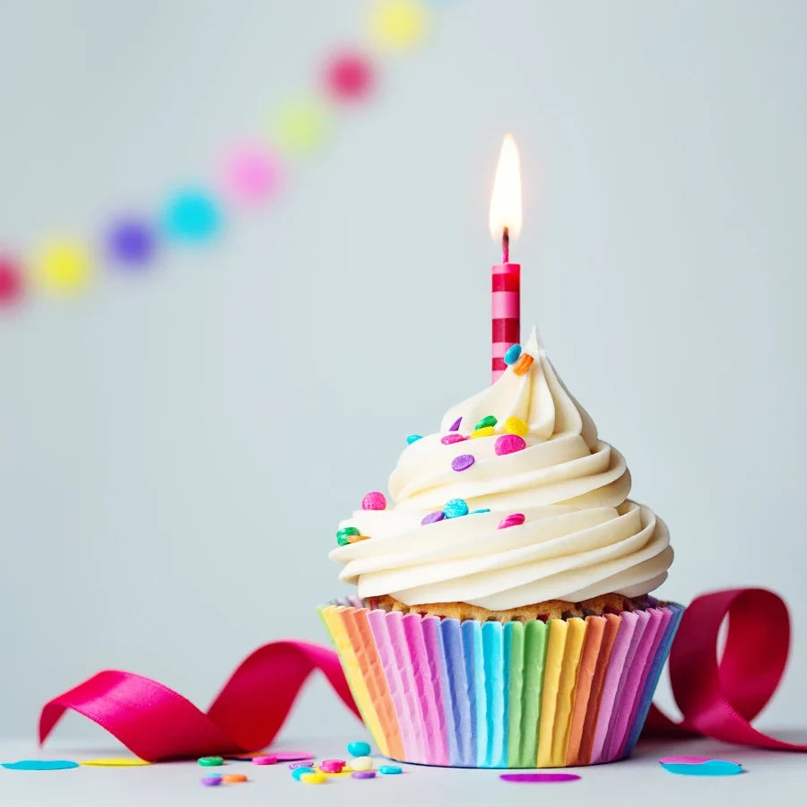 Birthday Cake- 12oz Candle