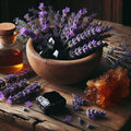 Midnight Amber Lavender- 12 oz