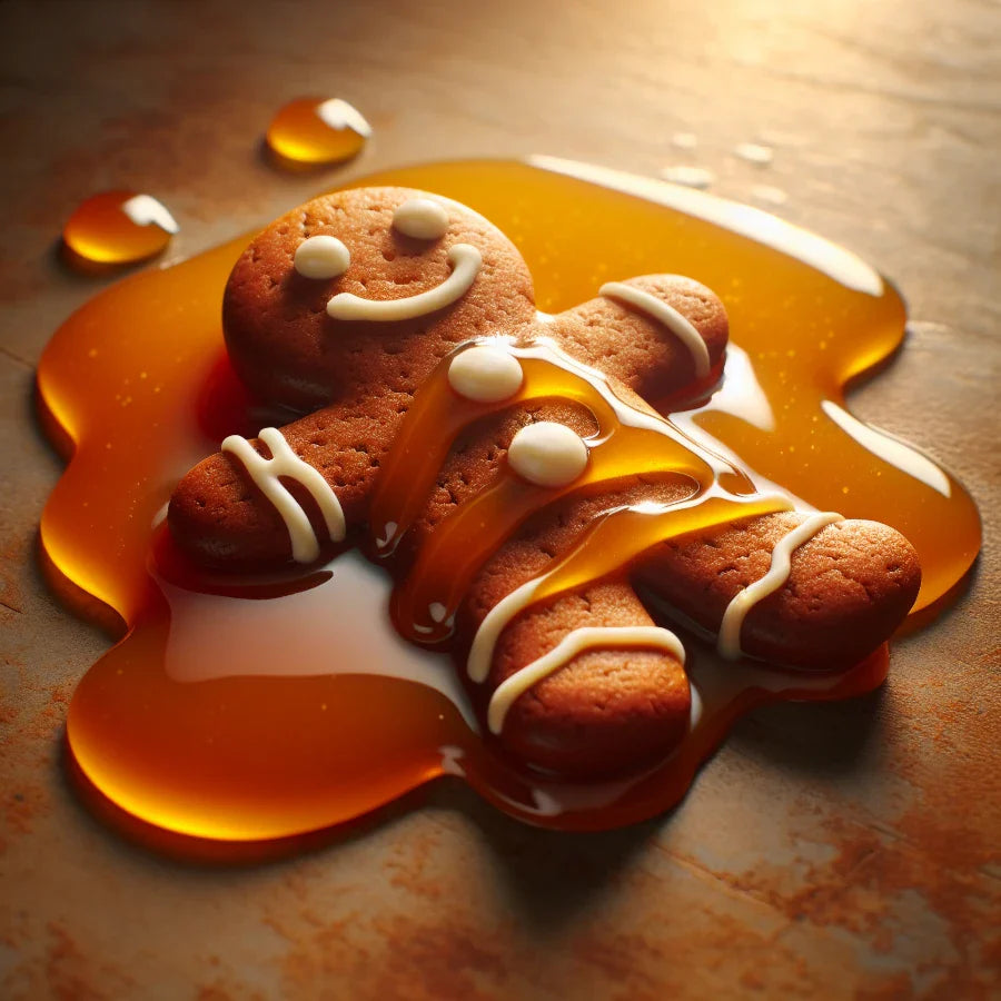 Caramel Gingerbread Man- 12oz Candle
