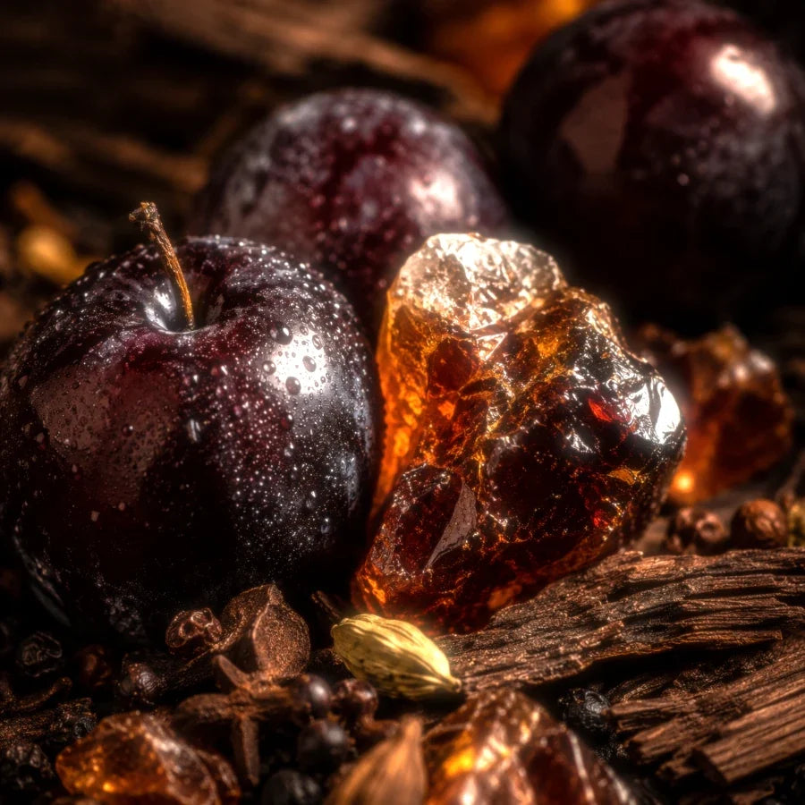 Black Amber & Plum