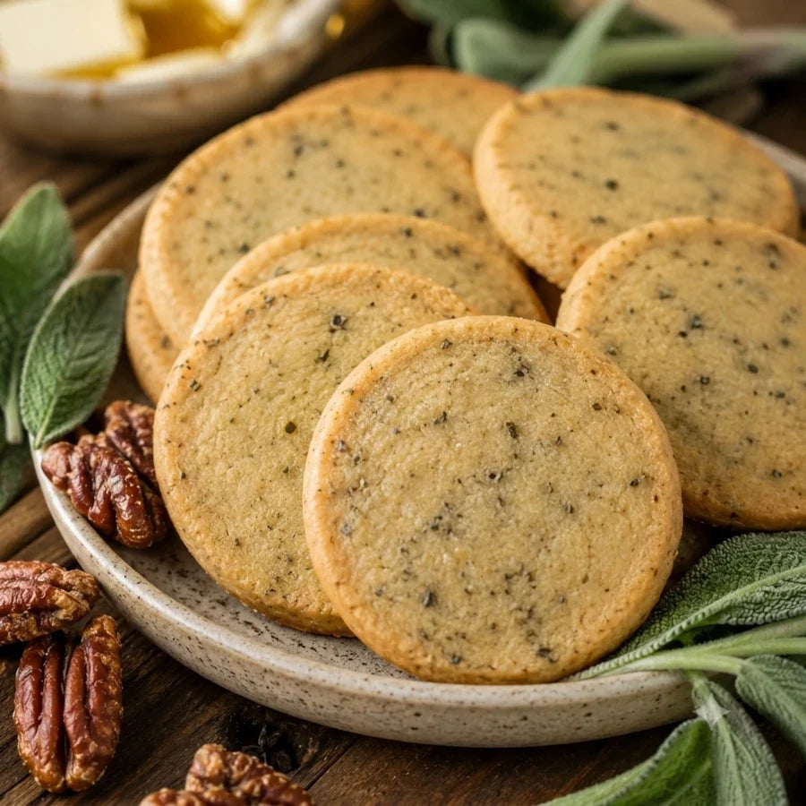 Sage & Brown Butter Cookie