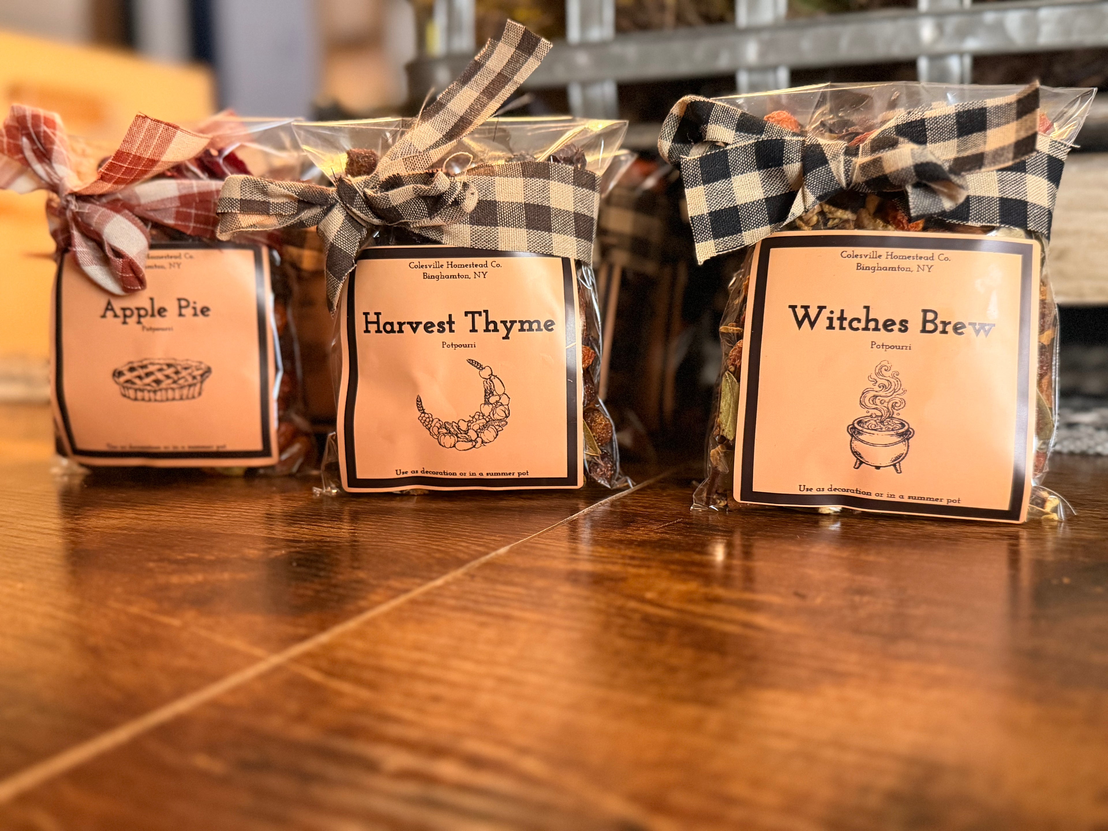 Highly Scented Potpourri Bags- Choose your scent