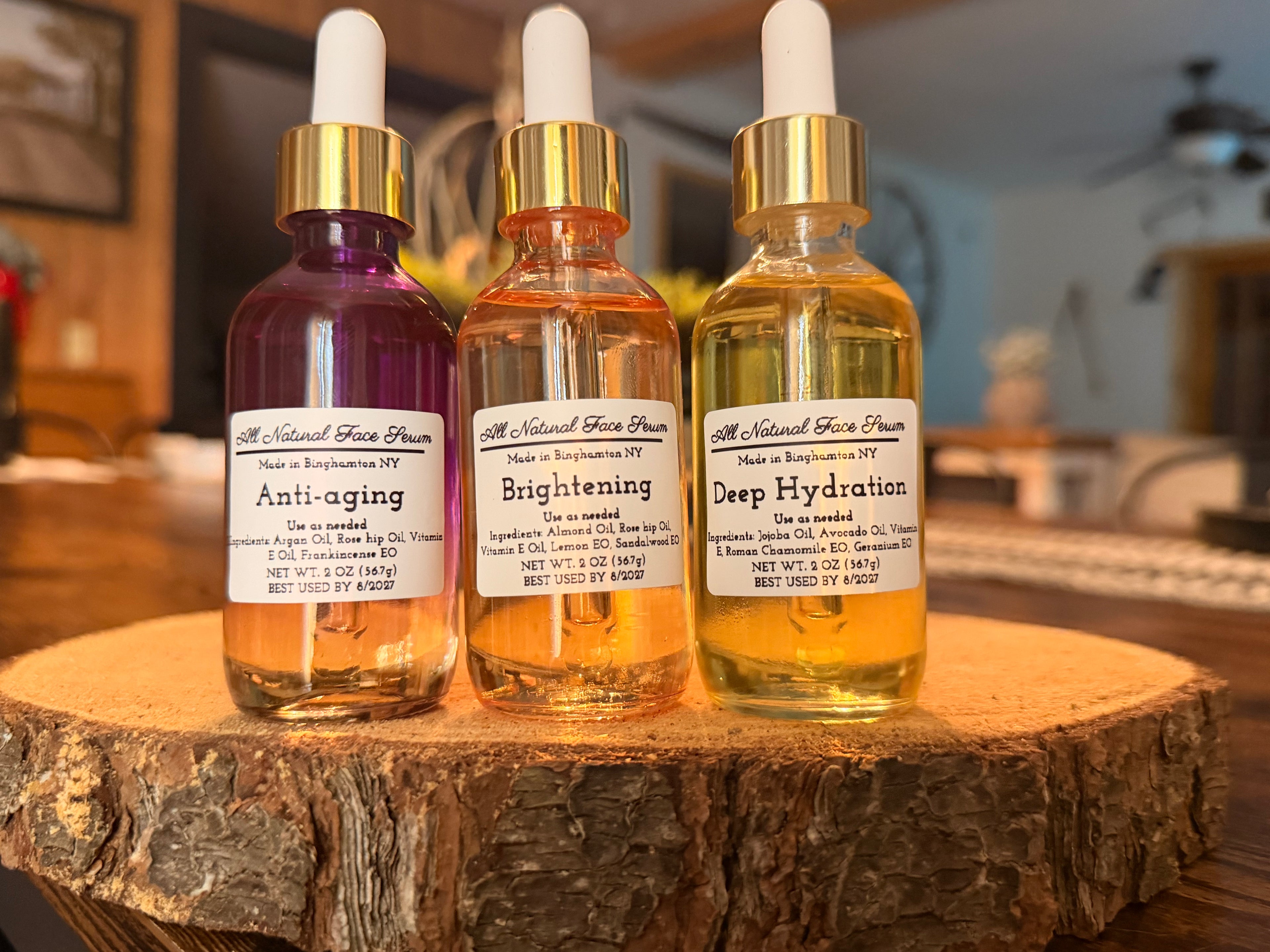 All Natural Face Serums