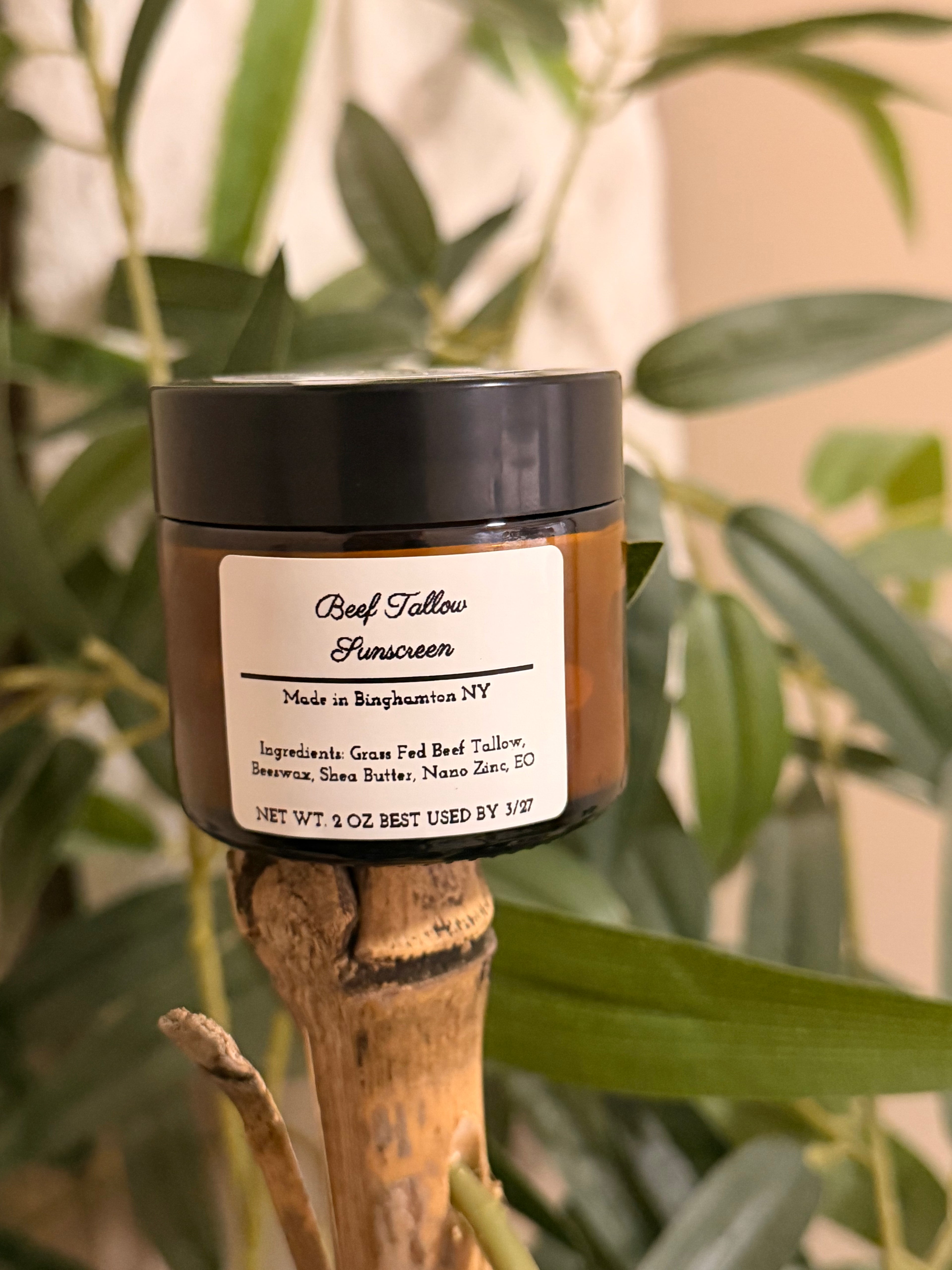 Beef Tallow Sunscreen